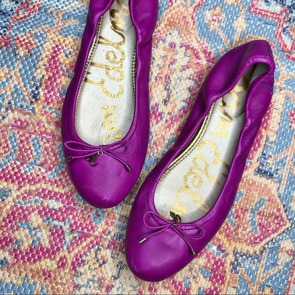 sam edelman purple flats